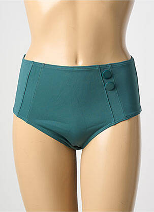 Bas de maillot de bain stretch culotte vert SIMONE PERELE femme