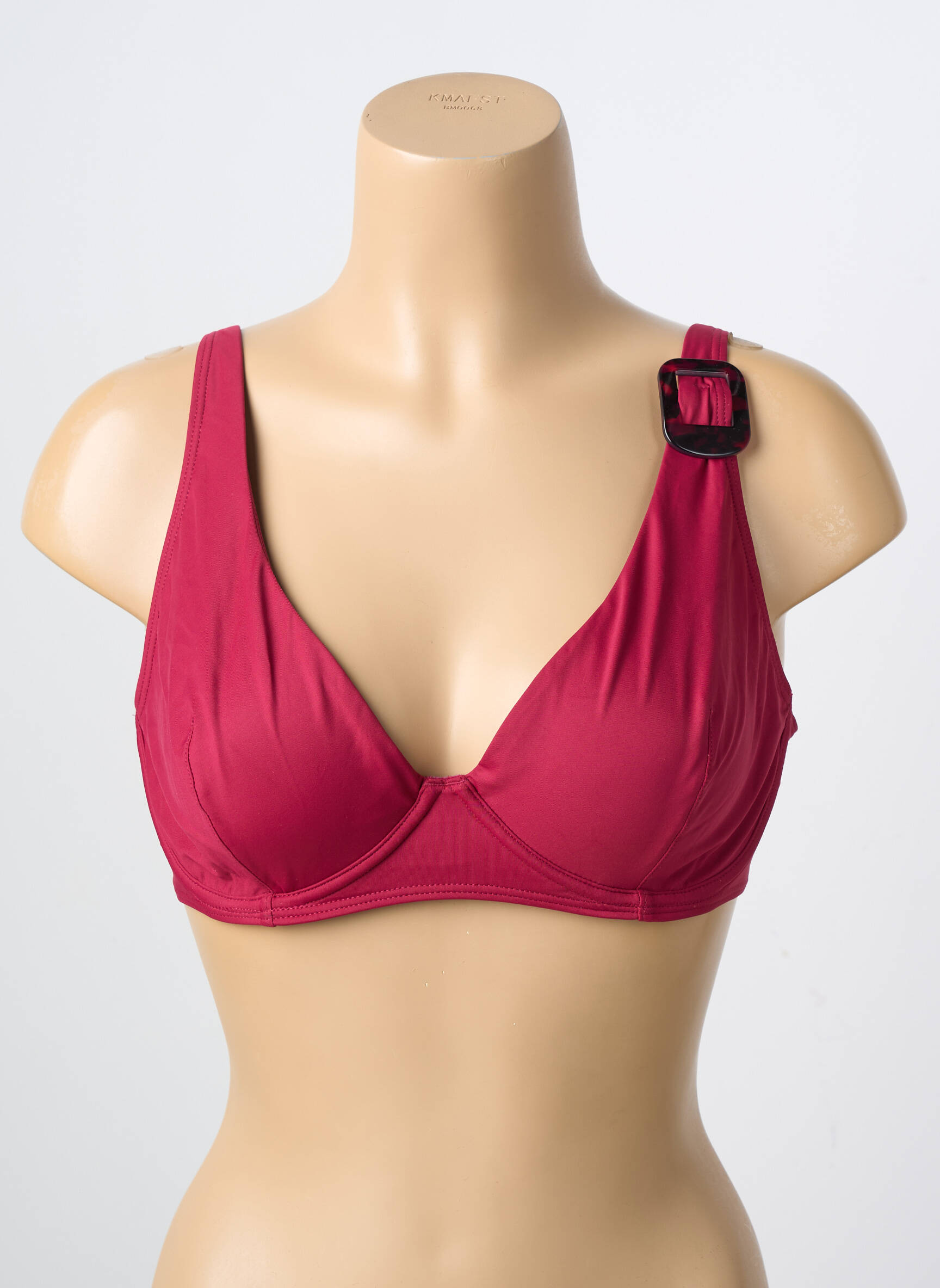 Haut de maillot de bain stretch haut triangles rose SIMONE PERELE femme