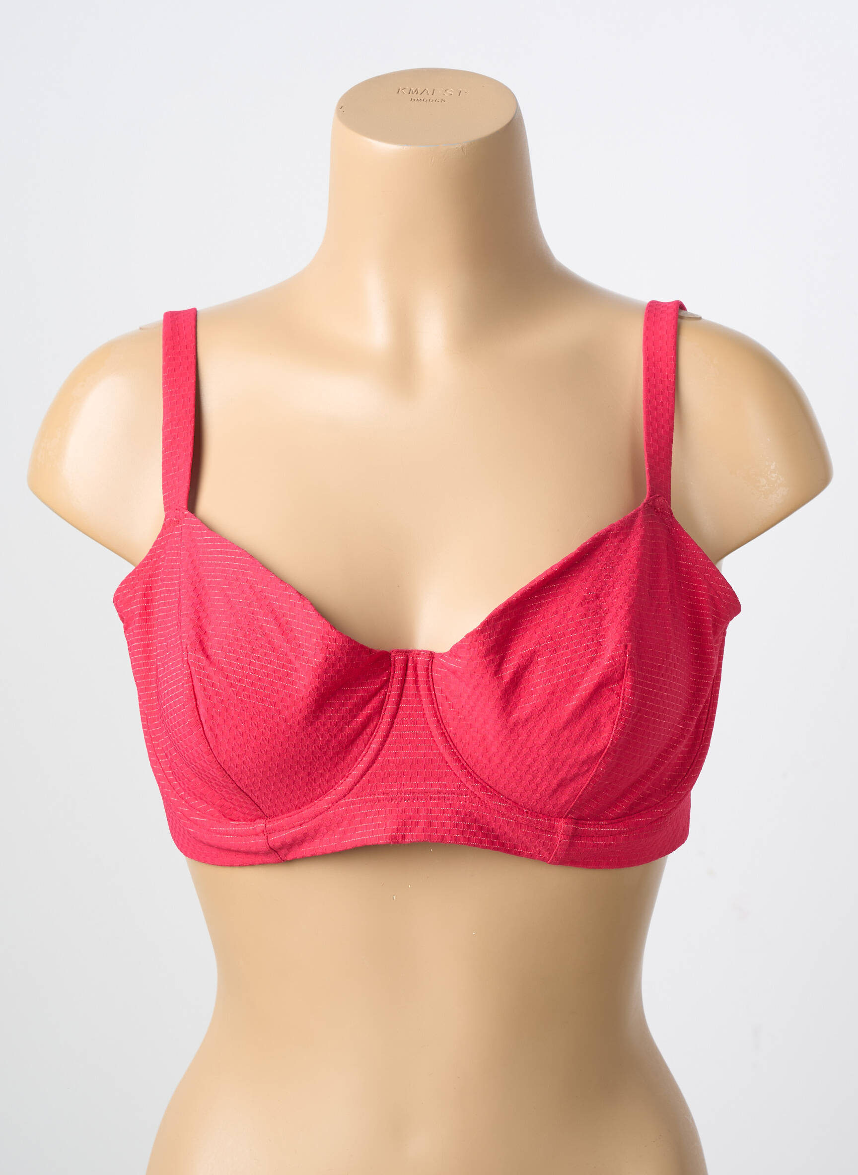 Haut de maillot de bain stretch haut soutien-gorge emboitant rose SIMONE PERELE femme