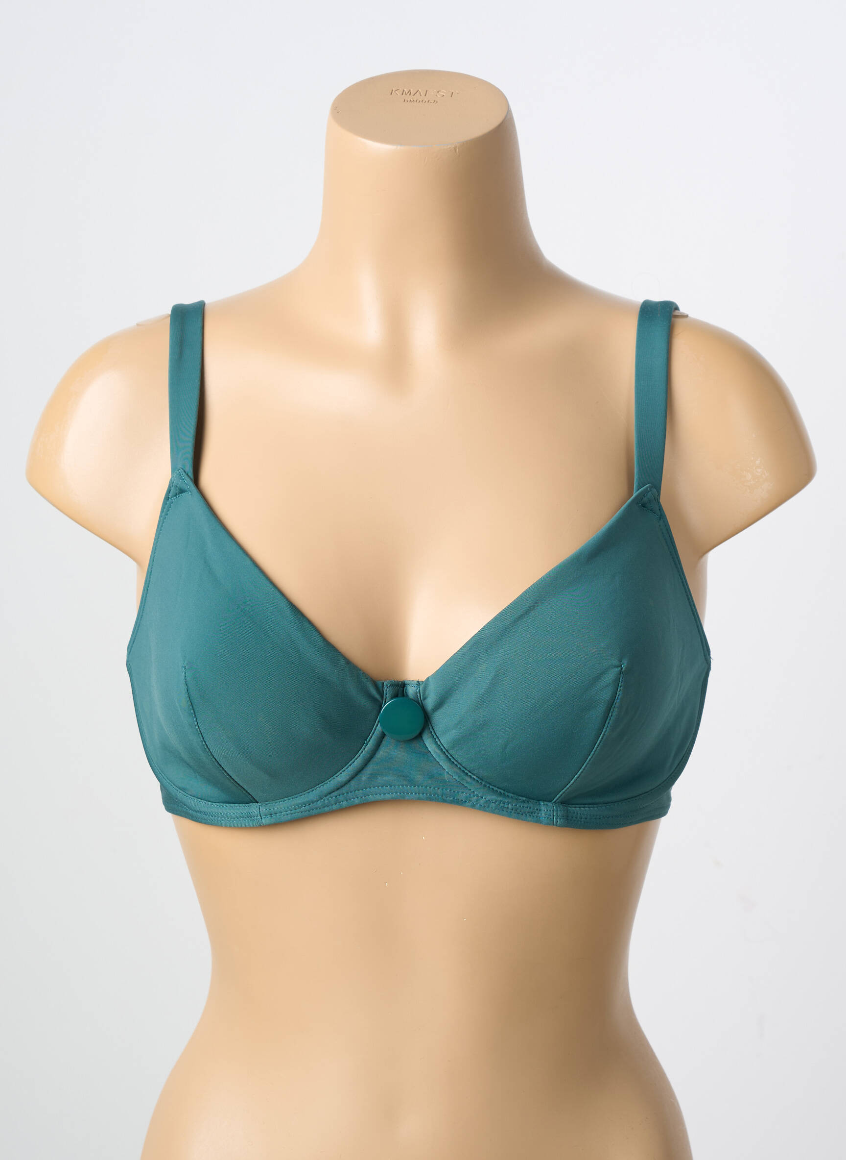 Haut de maillot de bain stretch haut soutien-gorge emboitant vert SIMONE PERELE femme