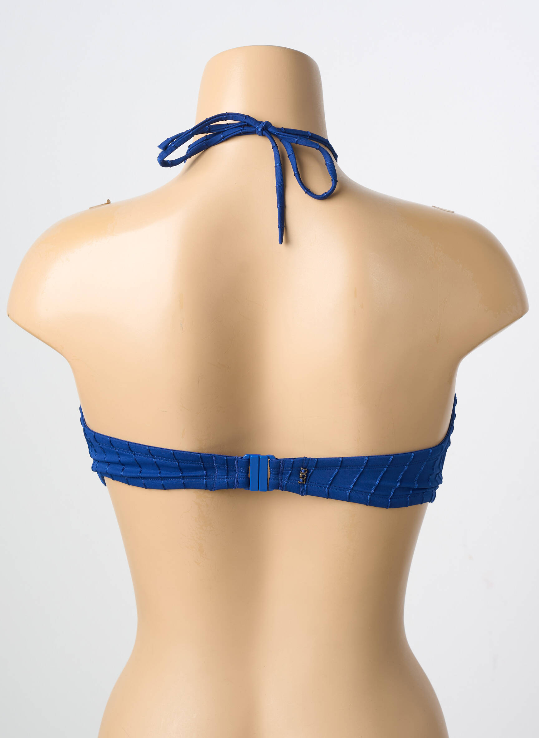Haut de maillot de bain stretch brassieres bleu LOU femme