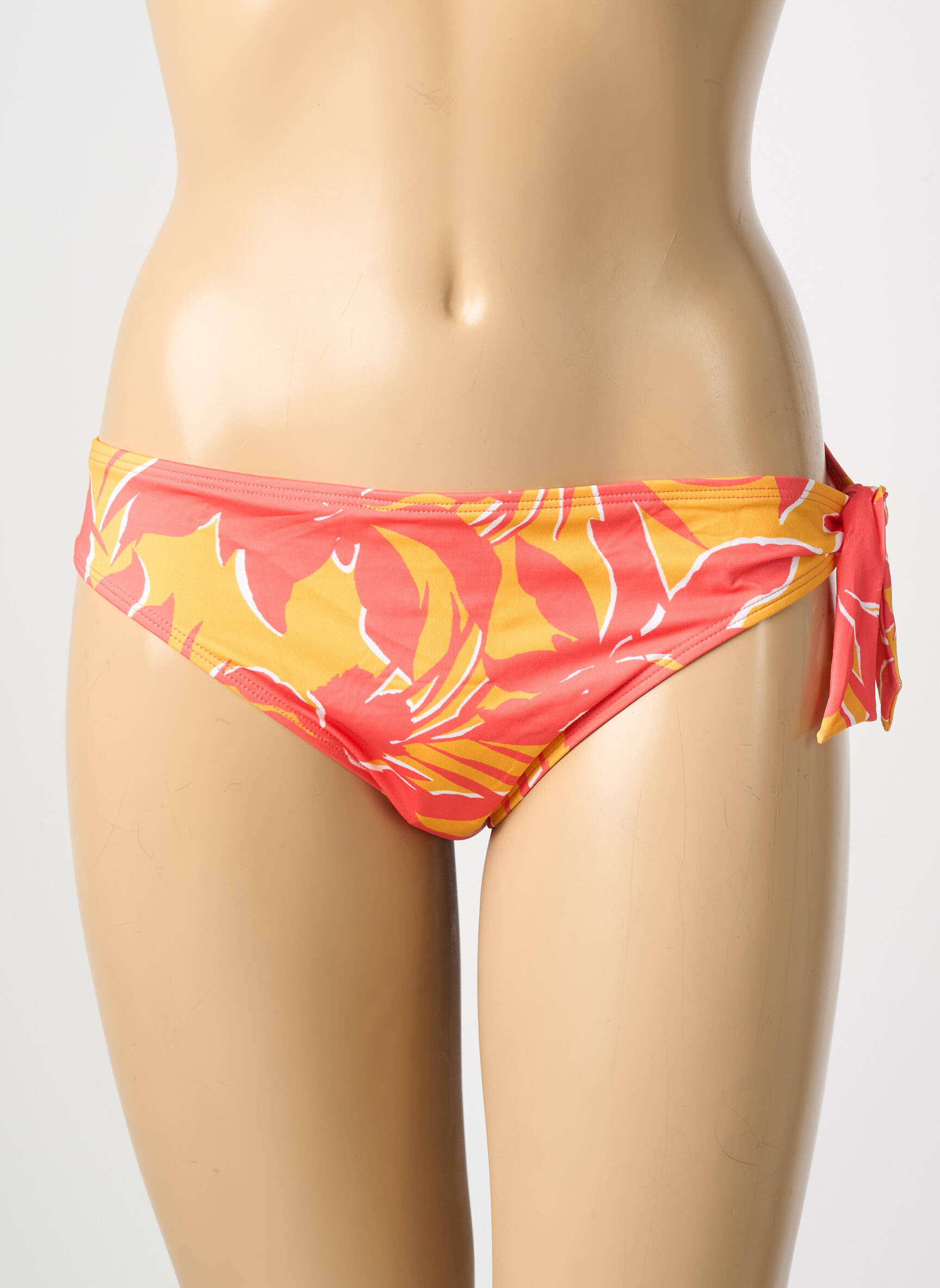 Bas de maillot de bain imprimé tie and dye bikini rose SIMONE PERELE femme