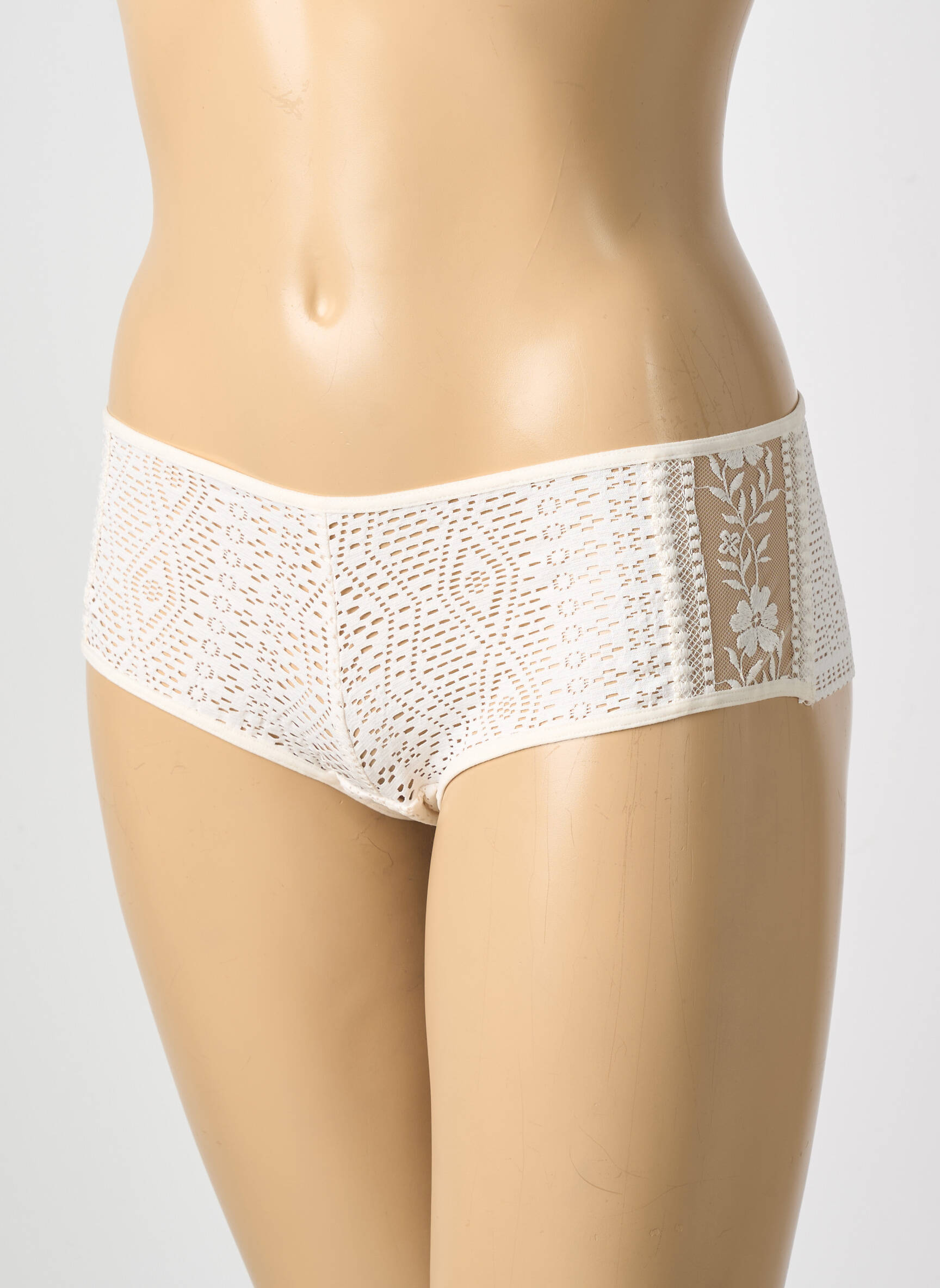 Shorty stretch blanc PASSIONATA femme