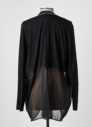 Veste casual fermeture zippée sur le devant noir TUZZI femme