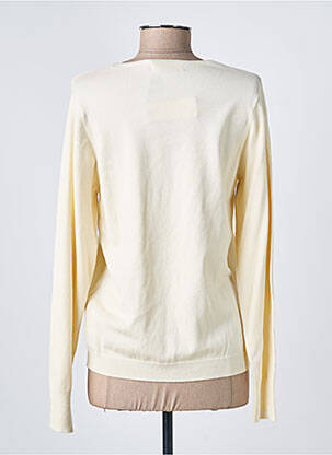 Pull stretch manches longues beige ÉTYMOLOGIE femme