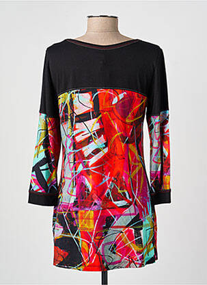 T-shirt manches longues manches longues rouge DOLCEZZA femme