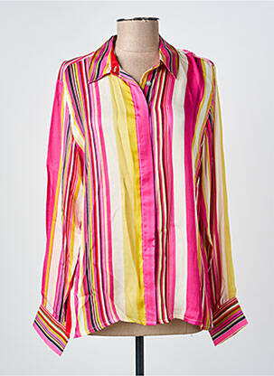 Chemisier coupe fluide manches longues rose FUEGO WOMAN femme