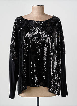 Top manches longues manches longues noir JOSEPH RIBKOFF femme