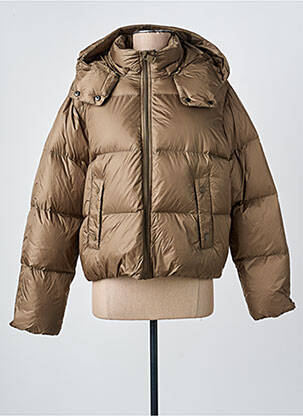Doudoune manches longues a capuche marron MPC (MA PETITE CAPSULE) femme