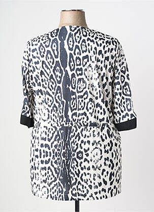 Veste casual col rond noir FUEGO WOMAN femme