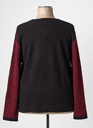 Pull stretch manches longues rouge GRIFFON femme