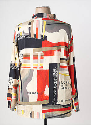 T-shirt manches longues manches longues beige TUZZI femme