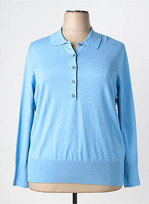 Pull stretch manches longues bleu RABE femme