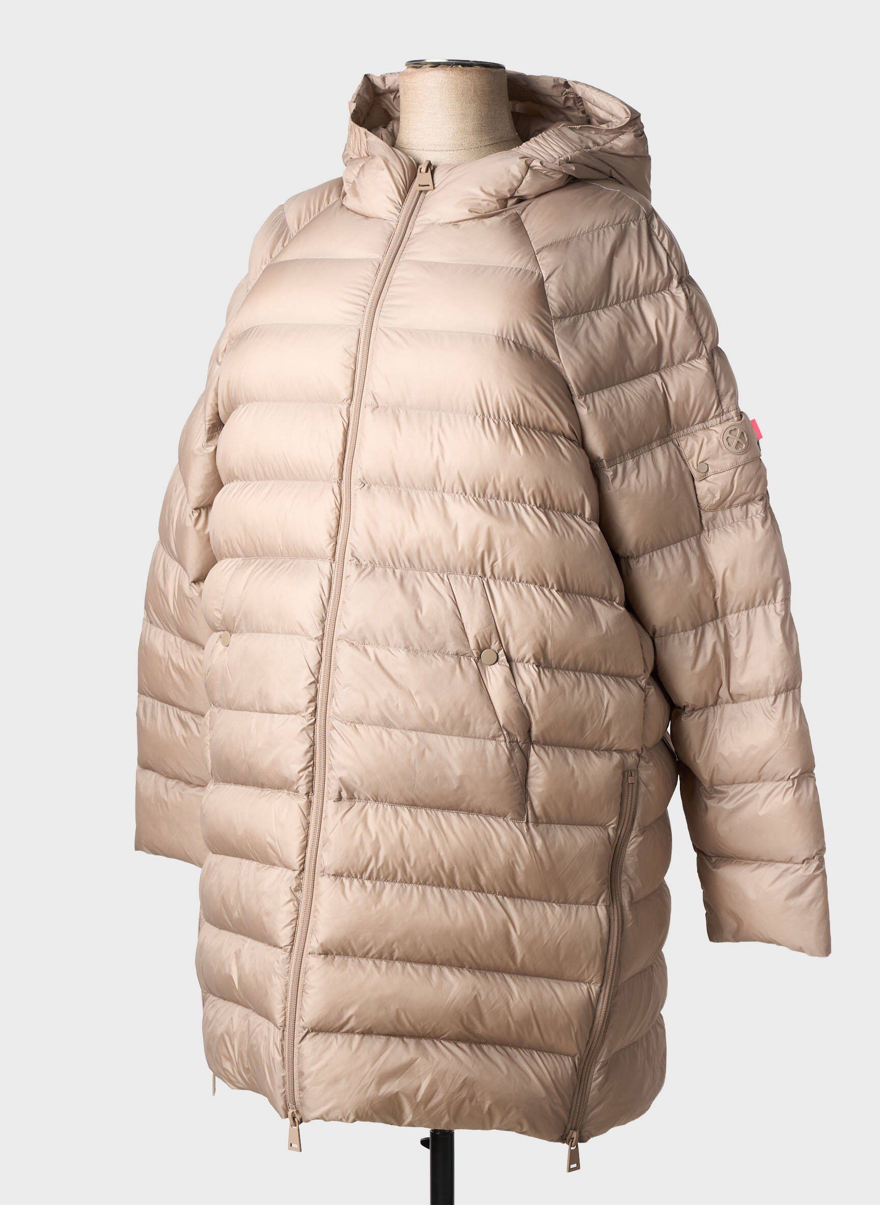 Doudoune manches longues a capuche marron MPC (MA PETITE CAPSULE) femme