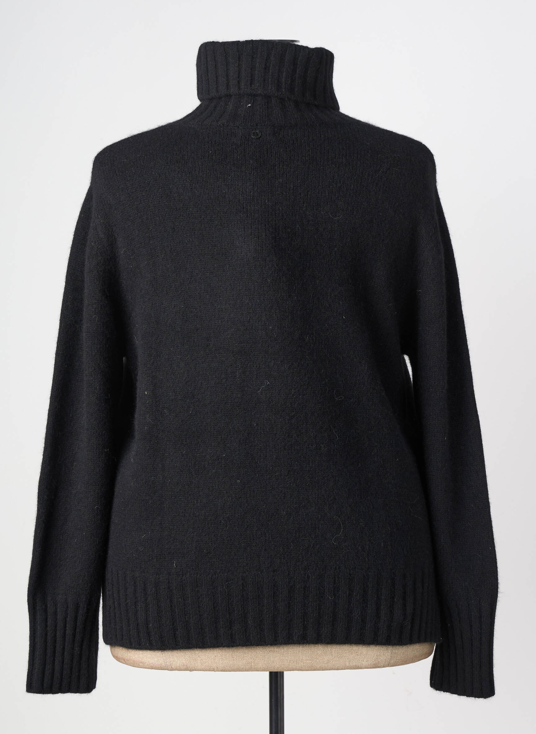 Pull col roulé stretch manches longues noir MPC (MA PETITE CAPSULE) femme