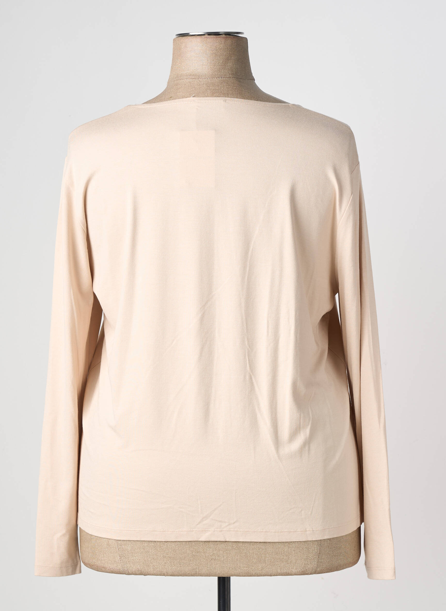 T-shirt manches longues manches longues beige GRIFFON femme