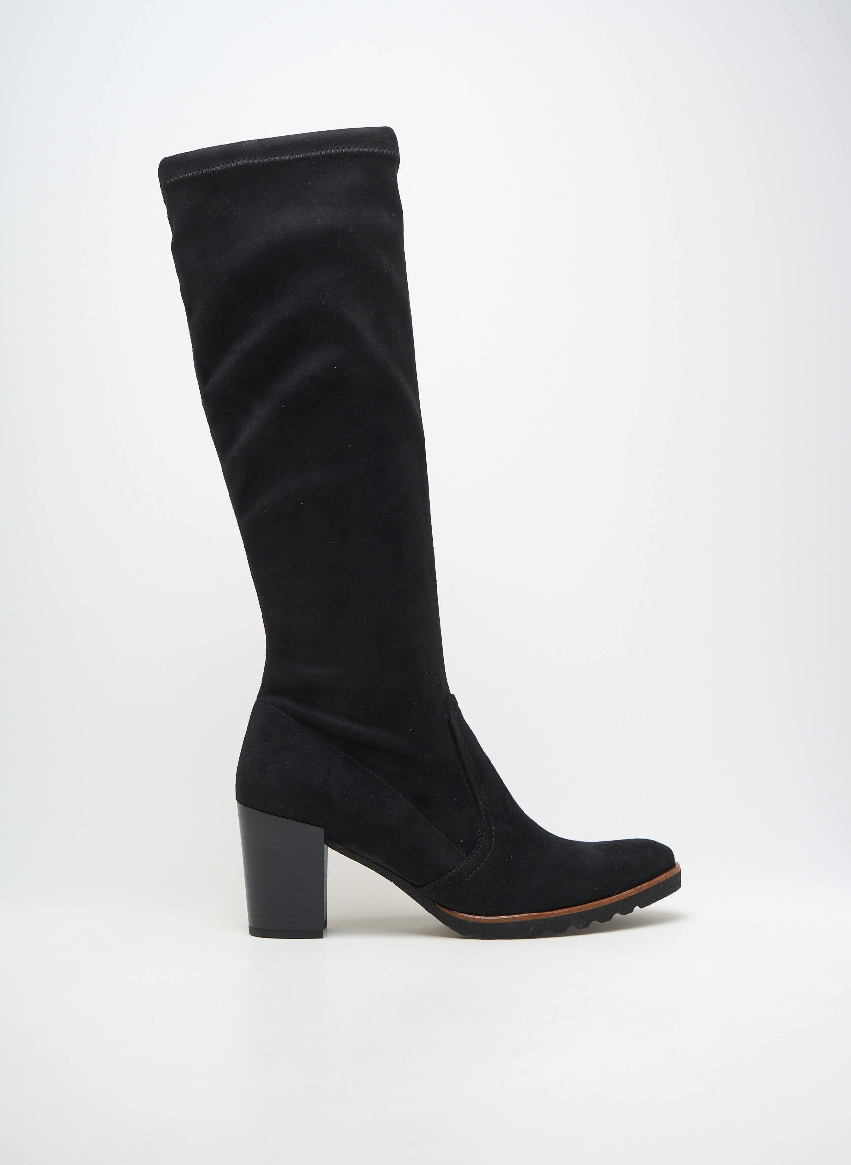 Bottes bout pointu talon de 7 à 9cm noir DORKING femme