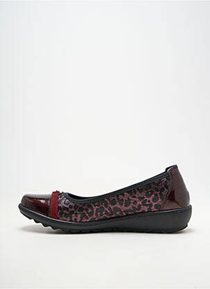 Ballerines tissage vernis talon plat jusqu'à 3cm noir PEDRO TORRES femme