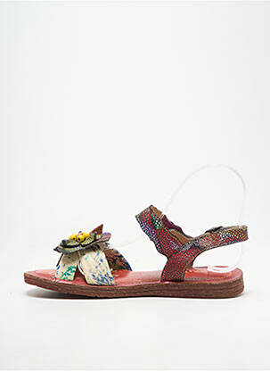 Sandales/nu pieds talon plat jusqu'à 3cm rose LAURA VITA femme
