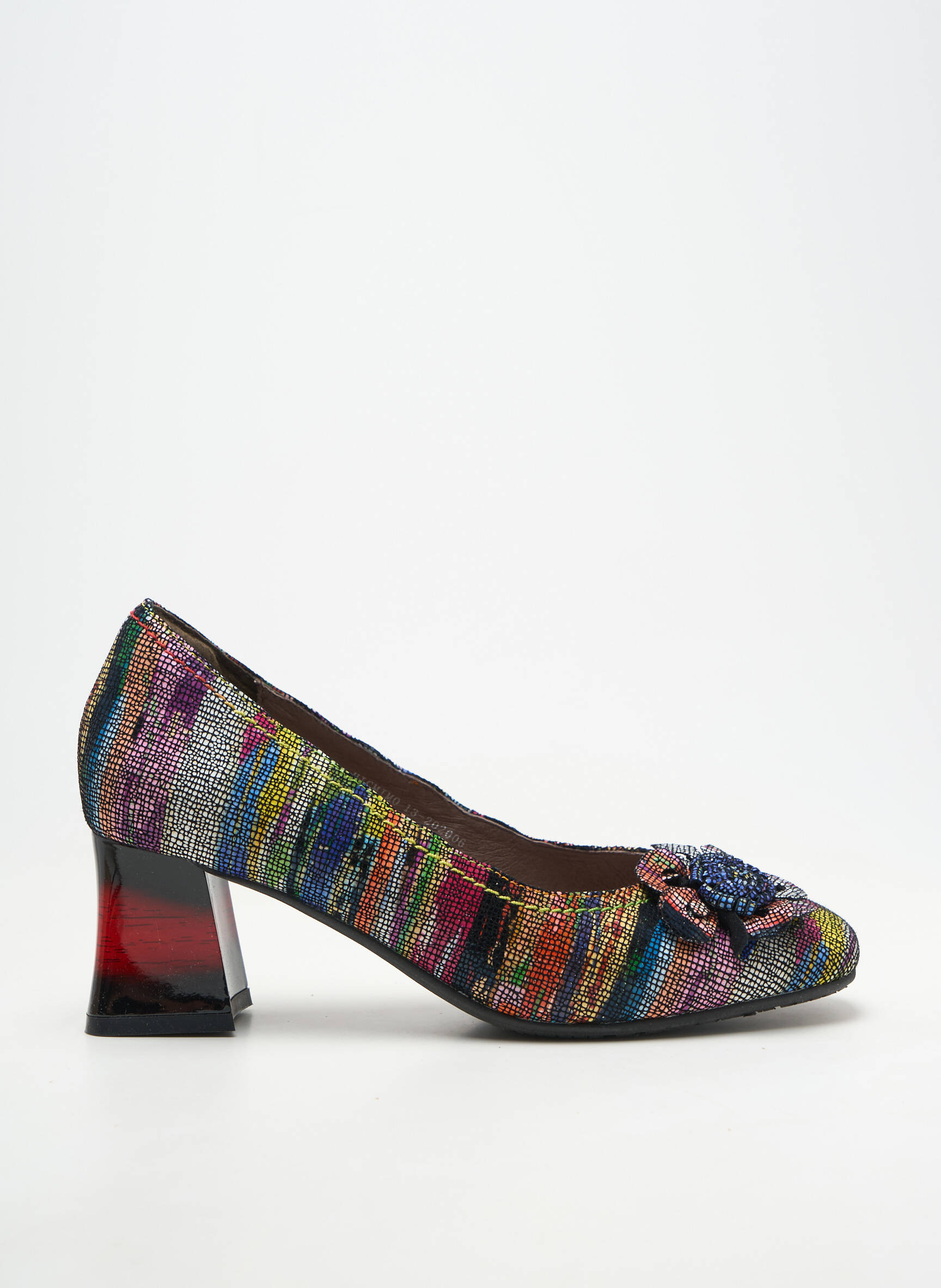 Escarpins cubain talon de 4 à 6cm noir LAURA VITA femme