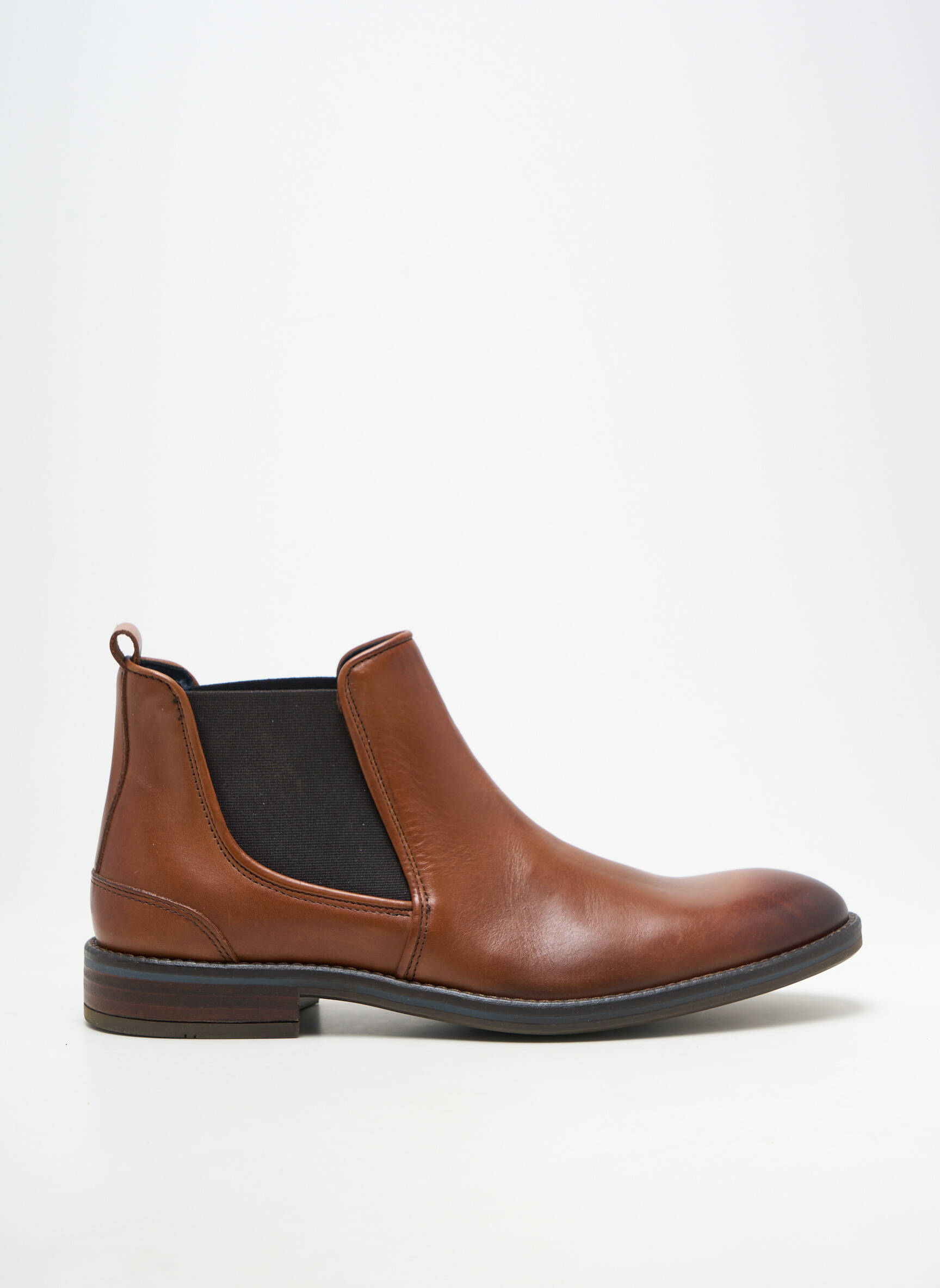 Bottines/boots fermeture elastique chiquet marron HIPNESS homme