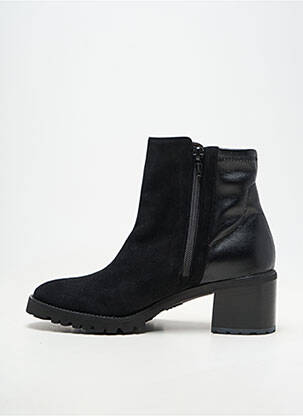 Bottines/boots cubain talon de 4 à 6cm noir BRUNATE femme
