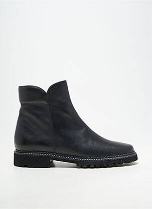 Bottines/boots matière lisse talon plat jusqu'à 3cm noir BRUNATE femme