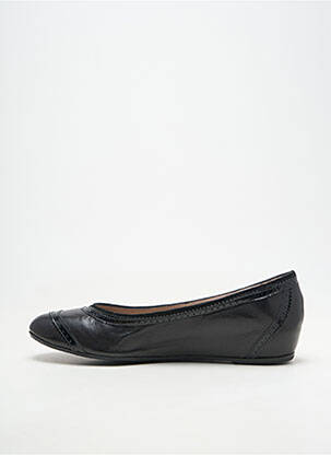 Ballerines matière lisse talon plat jusqu'à 3cm noir HOMERS femme
