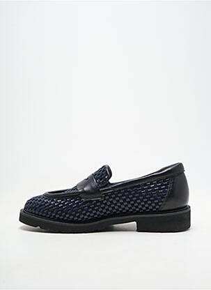 Mocassins matière lisse talon plat jusqu'à 3cm bleu SOFTWAVES femme