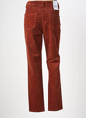 Pantalon slim stretch taille normale marron EAST DRIVE femme