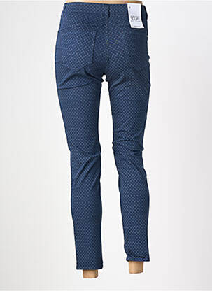 Pantalon 7/8 stretch taille normale bleu EAST DRIVE femme