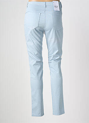 Pantalon slim stretch taille normale bleu EAST DRIVE femme