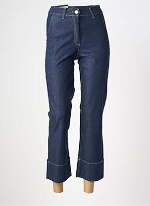 Jeans coupe droite taille normale taille normale bleu EAST DRIVE femme