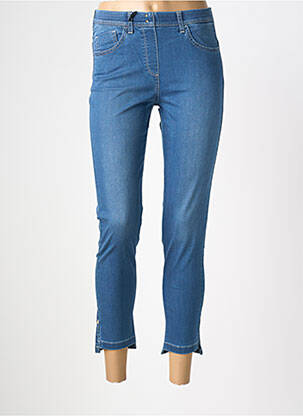 Jegging tissage brut taille normale bleu EAST DRIVE femme
