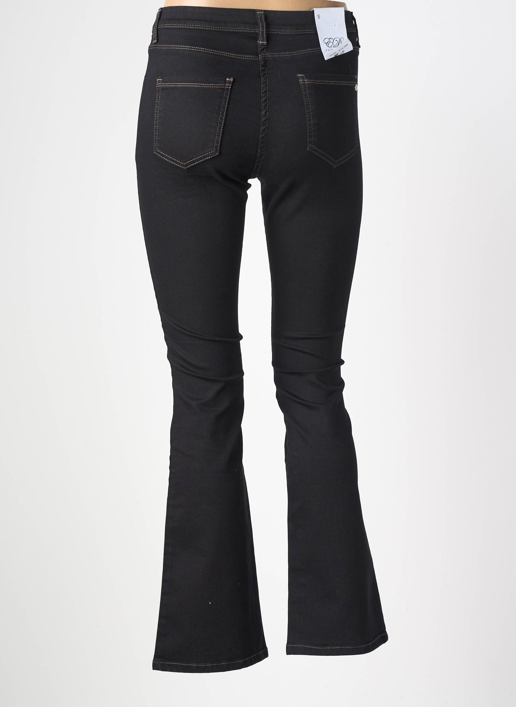Jegging tissage denim taille normale noir EAST DRIVE femme