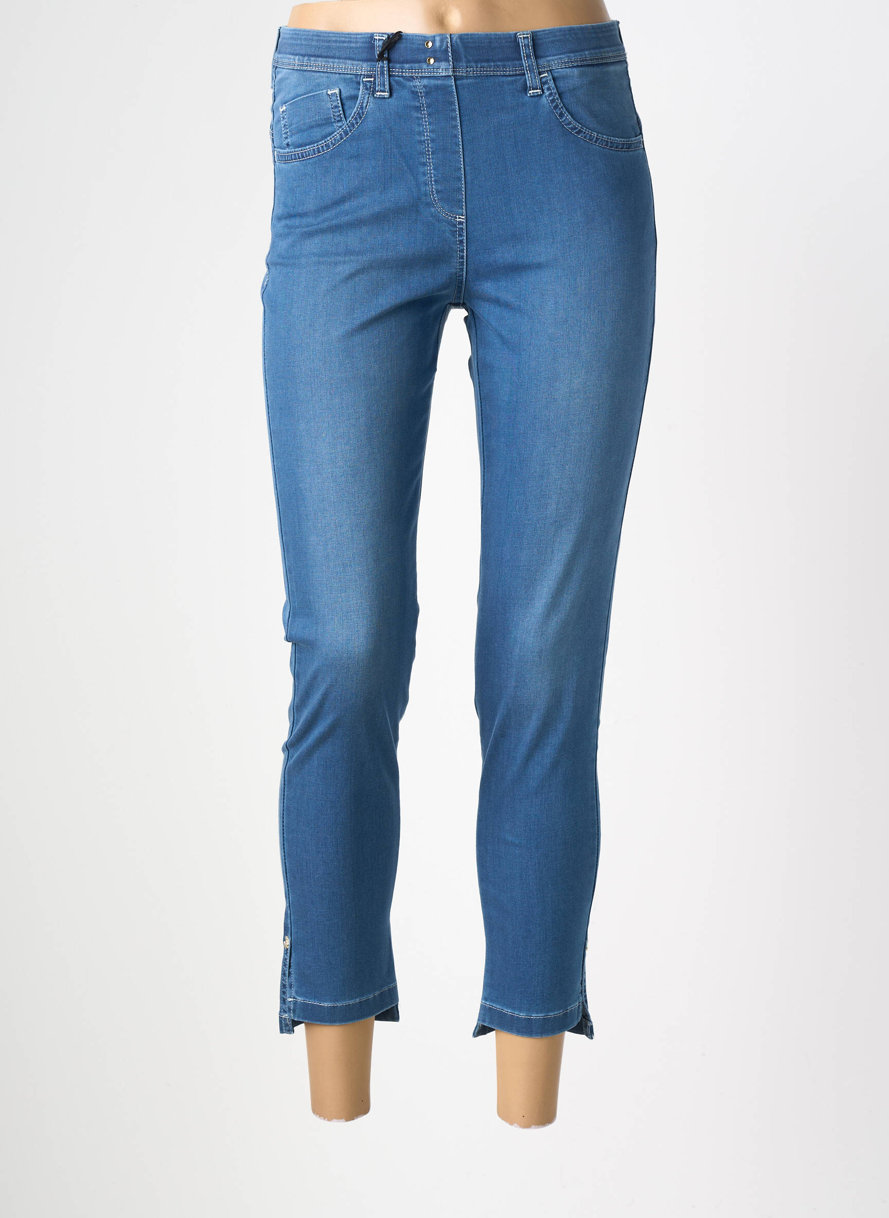 Jegging tissage denim taille normale bleu EAST DRIVE femme