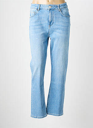 Jeans coupe slim tissage brut taille normale bleu LIU JO femme