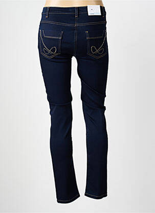 Jeans coupe slim tissage brut taille normale bleu BETTY BARCLAY femme