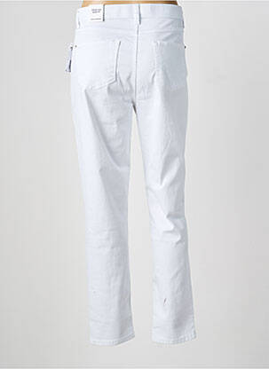 Pantalon slim stretch taille normale blanc ANNA MONTANA femme