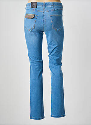 Jeans coupe slim tissage brut taille normale bleu GERKE MY PANTS femme