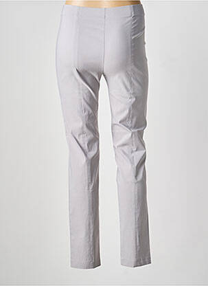 Pantalon slim taille haute taille haute gris MAGIC SHAPE femme