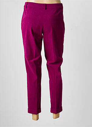 Pantalon chino taille normale taille normale violet OLSEN femme