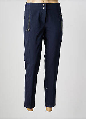 Pantalon 7/8 stretch taille normale bleu BETTY BARCLAY femme