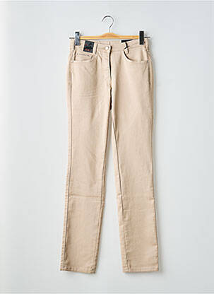 Jeans coupe slim taille normale taille normale beige GERKE MY PANTS femme