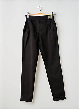 Pantalon slim tissage popeline taille normale noir LIU JO femme