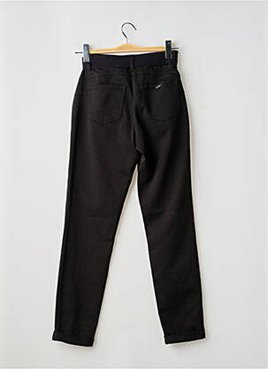Pantalon slim tissage popeline taille normale noir LIU JO femme