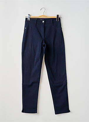 Pantalon slim stretch taille normale bleu BETTY BARCLAY femme