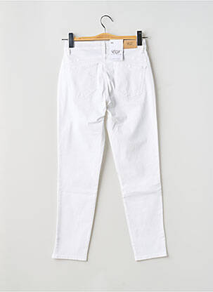 Pantalon slim stretch taille normale blanc EAST DRIVE femme
