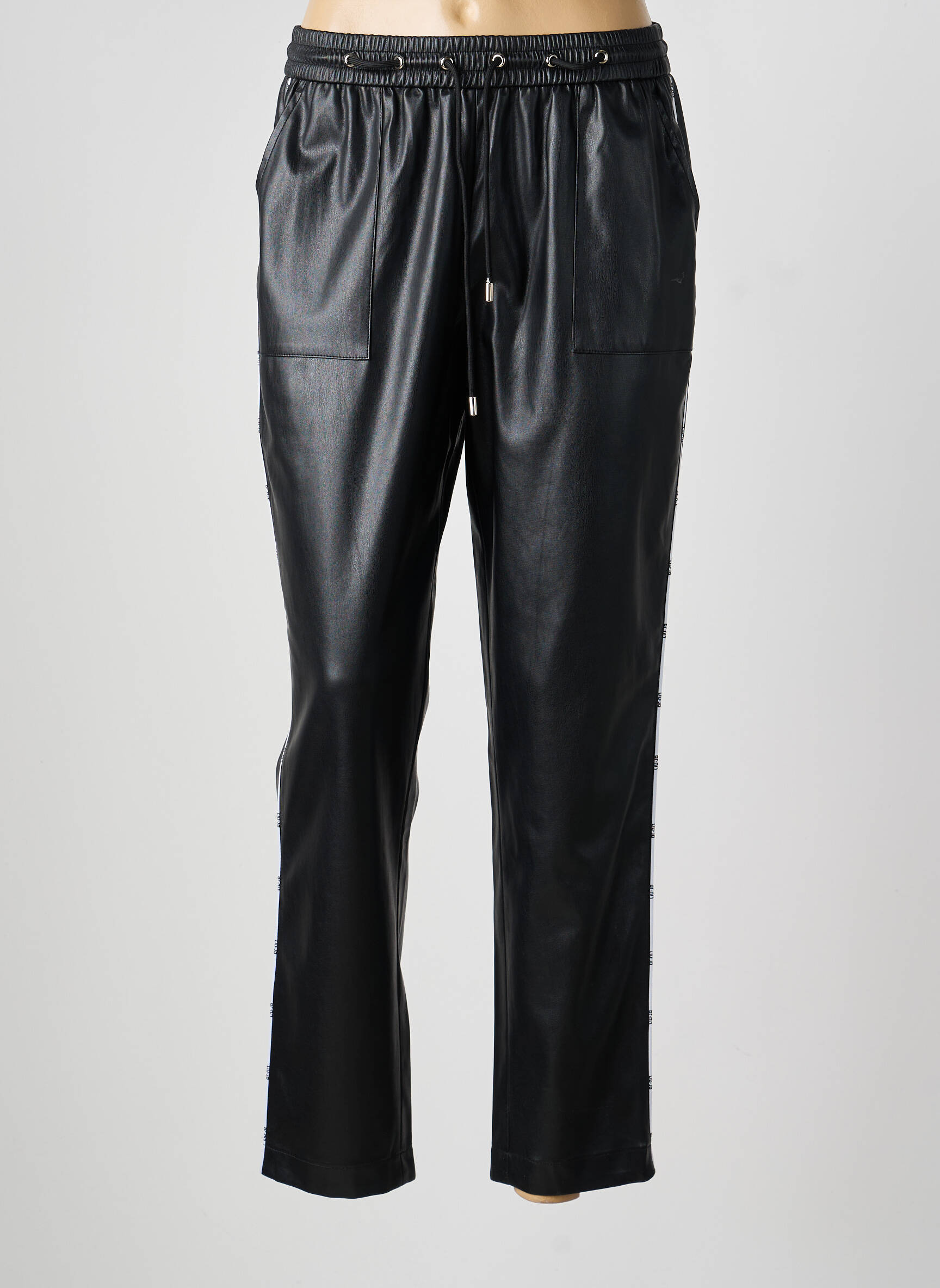 Jogging slim taille normale noir LIU JO femme