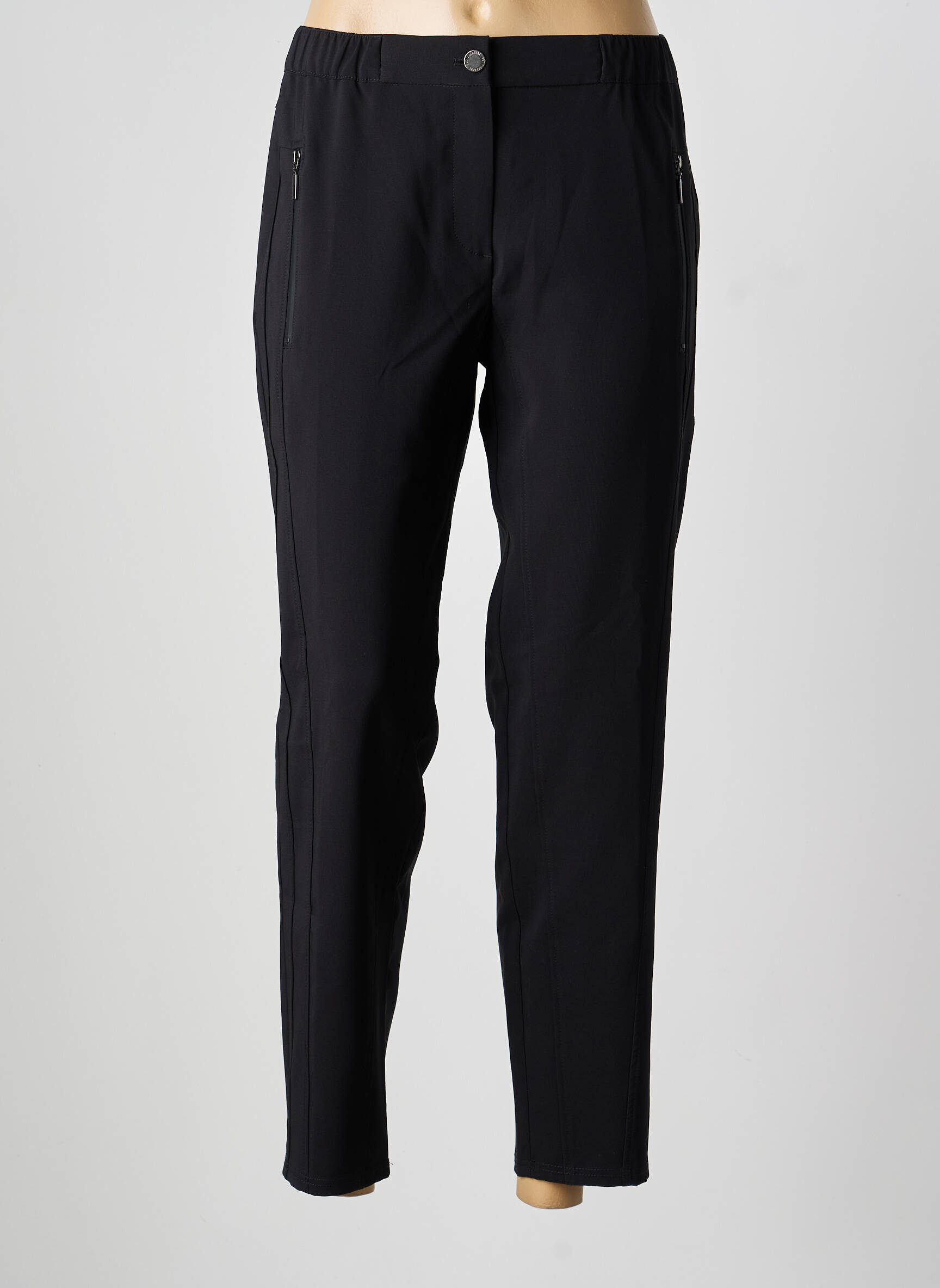 Pantalon 7/8 stretch taille normale noir BETTY BARCLAY femme